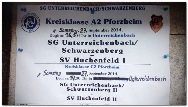 Huchenfelder Korrekturmaßnahme